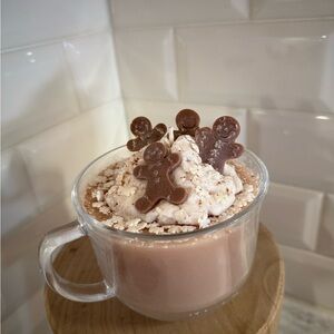 Gingerbread Hot Cocoa Candle